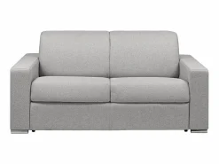 Vente-unique Sofá cama de apertura rápida 2p 14 cm tela CALITO Gris Hot