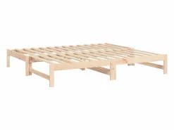 Sofá cama extraíble madera maciza de pino 2x(90x190) cm^Clicnbuy Online