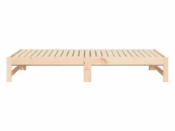 Sofá cama extraíble madera maciza de pino 2x(90x190) cm^Clicnbuy Online