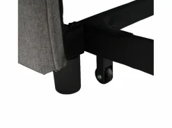 Sofá cama individual extraíble multifuncional: con función de cama, sillón y sillón, sofá cama ajustable en tres posiciones, mesas de té plegables Gris Sale