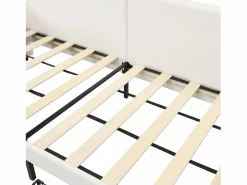 ModernLuxe Cama Diván|Sofá cama infantil 90x200 cm de terciopelo - con 2 cajones - 3 pequeños bolsillos de almacenamiento - (sin colchón)