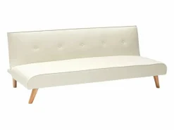 Sofá cama moderno de 2 plazas en tejido Larimar para Salón y sala de estar -^Modus Sofa Clearance