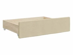 Clicnbuy Sofá cama nido con cajones tela color 80x200 cm Crema Online