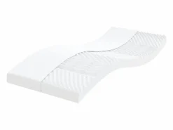 vidaxl Sofá cama nido con colchón cuero sintético 90x200 cm Blanco Discount