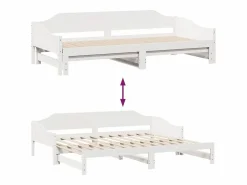 Clicnbuy Cama Nido|Sofá cama nido madera maciza de pino 90x200 cm