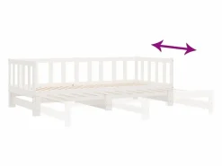 vidaxl Cama Nido|Sofá cama nido madera maciza de pino 80x200 cm