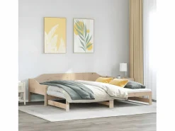 Sofá cama nido madera maciza de pino 90x190 cm^Clicnbuy New