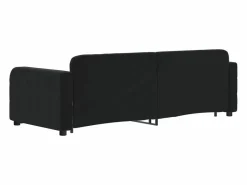 vidaxl Sofá cama nido terciopelo 80x200 cm Negro Best