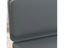 Sillón Cama|Sofá cama plegable 3 en 1, funda de terciopelo, espuma gruesa, oscuro (270 x 138 x 10 cm)
