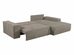 Sofá cama rinconera derecha de pana color AMELIA^Vente-unique Hot