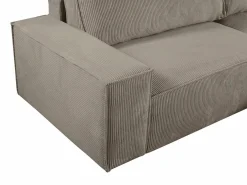 Sofá cama rinconera derecha de pana color AMELIA^Vente-unique Hot