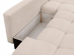 Sofá cama rinconera derecha de tela TRIMALDI^Vente-unique Hot