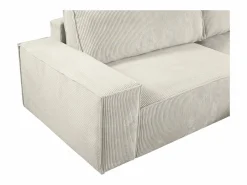 Vente-unique Todos Los Sofás|Sofá De Terciopelo|Sofá cama rinconera derecha de pana - AMELIA de Pascal Morabito