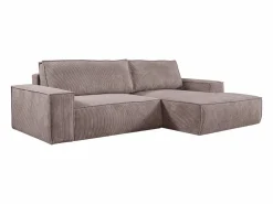 Sofá cama rinconera derecha de pana - AMELIA^Vente-unique Sale