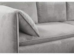 Sofá cama rinconera derecha de pana -TEODORA de Pascal Morabito^Vente-unique Outlet