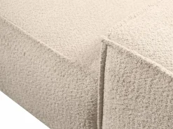 Vente-unique Sofás Y Sillones|Sofá cama rinconera en tela bouclé AMELIA de PASCAL MORABITO - Angle Gauche