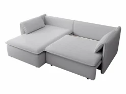 Sofá cama rinconera izquierda de tela TEODORA^Vente-unique New