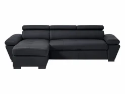 LINEA SOFA Sofá De Piel|Sofá cama rinconera izquierda de cuero JONOVA