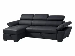 LINEA SOFA Sofá De Piel|Sofá cama rinconera izquierda de cuero JONOVA