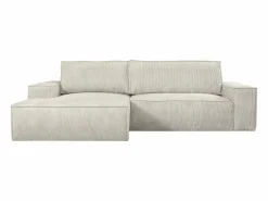 Sofá cama rinconera izquierda de pana - AMELIA de Pascal Morabito^Vente-unique Discount