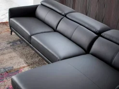 Sofá chaise longue derecha piel 6041^Angel Cerda Discount