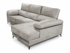 Sofá Chaise Longue izquierdo de 101x293x167 cm con arcón integrado color claro Vis^Cambia tus muebles Hot