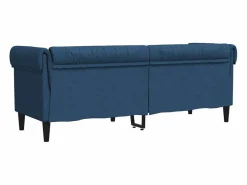 Clicnbuy Sofás Chesterfield|Sofá Chesterfield de 3 plazas tela
