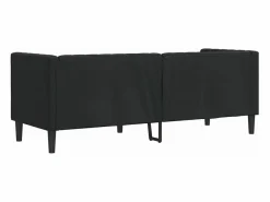 Clicnbuy Sofás Chesterfield|Sofás De Piel Sintética|Sofá Chesterfield de 3 plazas cuero artificial