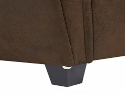 Vente-unique Sofá Vintage|Sofás Club|Sofá club de 3 plazas VICTORY III en microfibra con efecto cuero envejecido