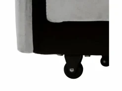 Sillón Cama|Sofá con bolsillo lateral y portavasos soporte móvil confort espuma y terciopelo ideal para apartamento antiguo y blanco