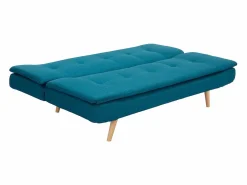 Sofá convertible 3 plazas petróleo SENSO^Miliboo Clearance