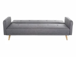Miliboo Sofá convertible 3 plazas diseño escandinavo oscuro ULLA Gris Sale