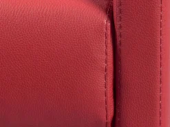 Vente-unique Sofás De Piel Sintética|Sofá convertible exprés polipiel asiento viscoelástico 140 cm colchón 14 cm CALIFE