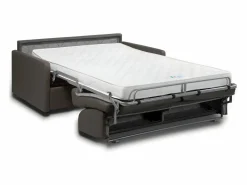 Sofá convertible exprés polipiel asiento viscoelástico 140 cm colchón 14 cm CALIFE^Vente-unique Hot