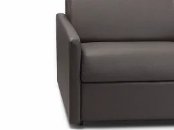 Sofá convertible exprés polipiel asiento viscoelástico 140 cm colchón 14 cm CALIFE^Vente-unique Hot