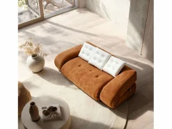 Sofá convertible Okoa 2 plazas - blanco^ Clearance