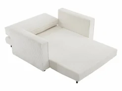 Habitat et jardin Sofá convertible recto de pana <> - 2 asientos - Beige Best