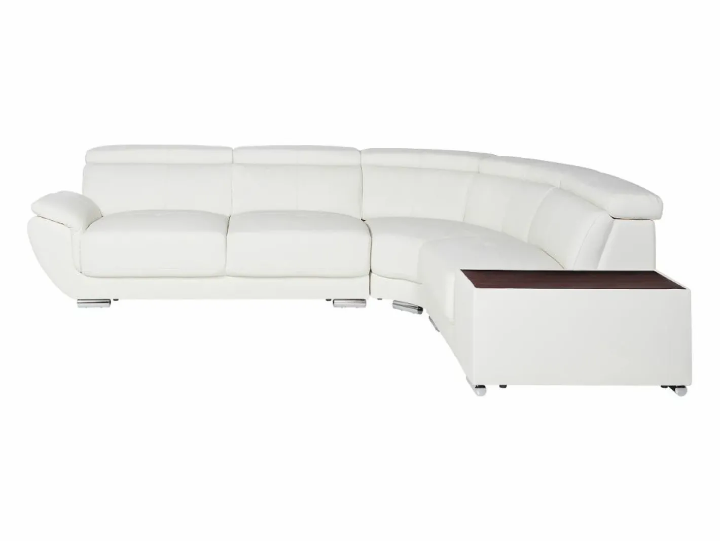 Sofá Cuero vacuno color ángulo derecho NAHIA^LINEA SOFA Hot