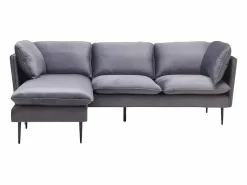Modus Sofa Sofá Modular|Sofá de 3 palzas esquinero modular de terciopelo con patas negras Sortes