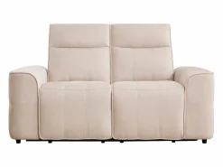 Vente-unique Sofá Relax|Sofá de 2 plazas con relax eléctrico en chenilla SCAMOCO