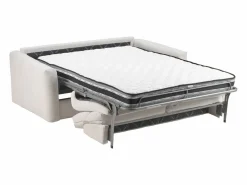 Maison Céphy Sofá - 4 Plazas|Sofá de 4 plazas convertible exprés tejido chenilla 16 cm DOVENA de