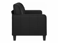 Clicnbuy Sofás De Piel Sintética|Sofá de 2 plazas de cuero sintético 140 cm