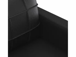 Clicnbuy Sofás De Piel Sintética|Sofá de 2 plazas de cuero sintético 140 cm