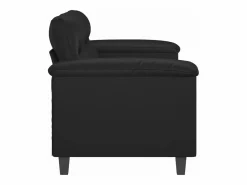 Clicnbuy Sofás De Piel Sintética|Sofá de 2 plazas de cuero sintético 140 cm
