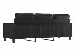 Sofá de 3 plazas de cuero sintético 180 cm^vidaxl Outlet
