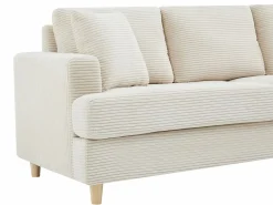 Vente-unique Sofá de 3 plazas de pana color YOCABA Beige Sale