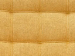 Vente-unique Sofá de 2 plazas de tela amarillo estilo escandinavo CASERTA Mostaza Sale