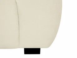 Vente-unique Sofá de 2 plazas de tela acolchado de estilo design BERENIA Beige Clearance