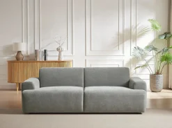 Vente-unique Sofá 3 Y 2 Plazas|Sofá de 3 plazas de tela color elegante y moderno ARFURO