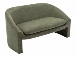 Sofá de 2 plazas de tela color estilo diseño OSSANA^Vente-unique Sale